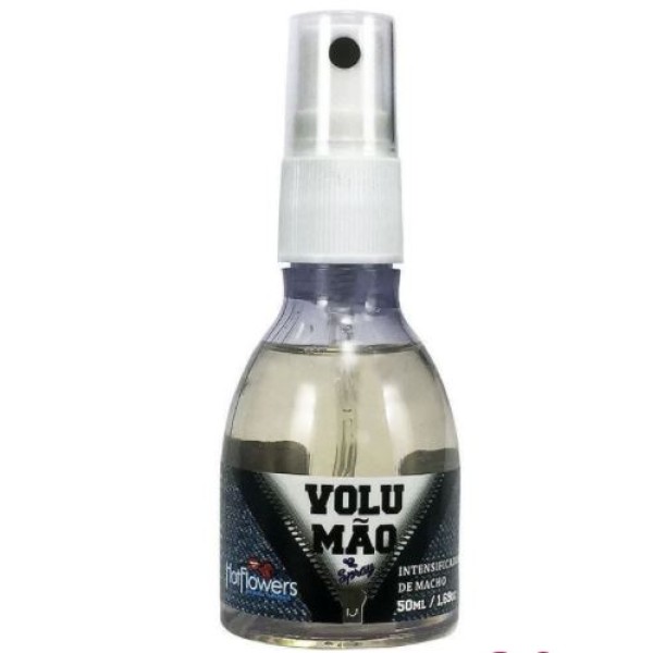 Volumão Intensificador De Macho Spray 50Ml Hot Flowers